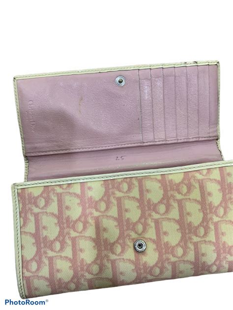 christian dior zip wallet|genuine dior wallets.